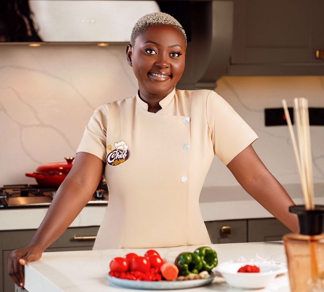 Chef Abbys, Ghanaian food influencer, celebrated for promoting African cuisine globally on TIME 100 list