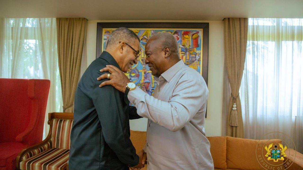 President Mahama and São Tomé’s President